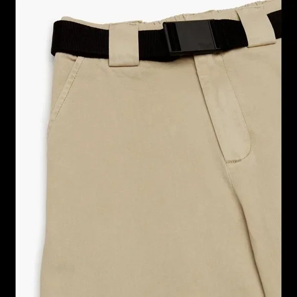 NWT TNA Aritzia Belted Cargo Pant Gd Humus Beige XS - Picture 8 of 13